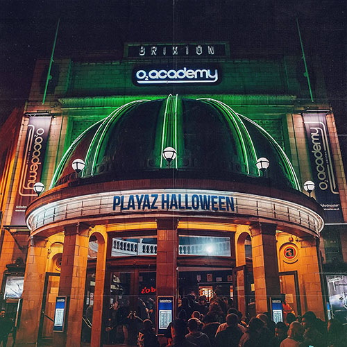 LSA Drum & Bass DJ Students DJ For Playaz Halloween at The 02 Brixton Academy