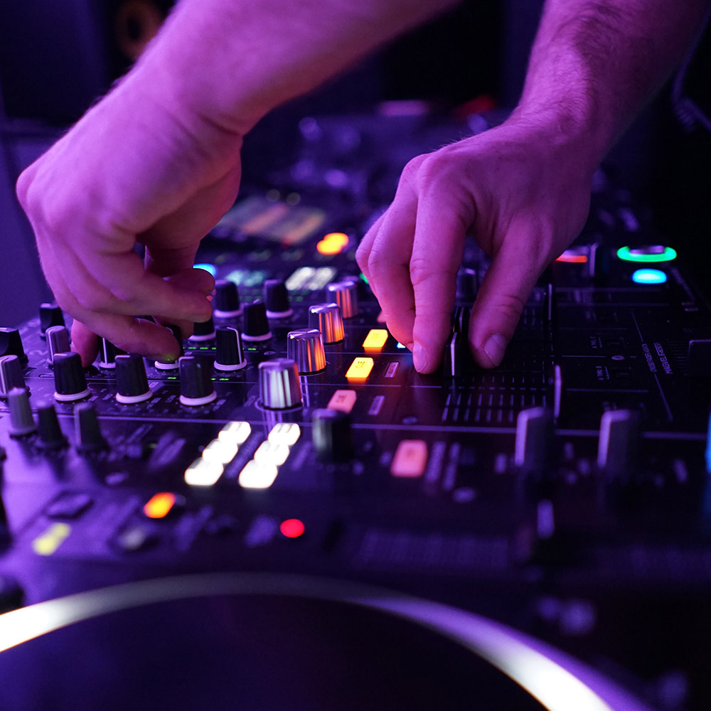 DJ Studio Hire. Practice on a range of specialist equipment, record and stream!